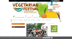 Desktop Screenshot of festivalvegetariano.it